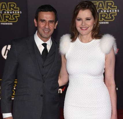 Alizeh Keshvar Davis Jarrahy parents Geena Davis and Reza Jarrahy